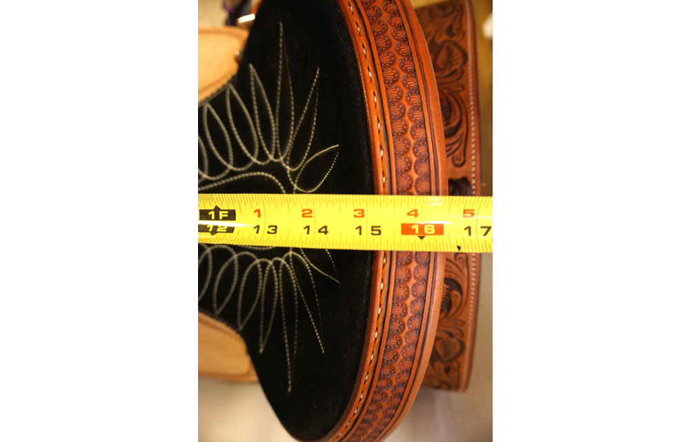 Martin Natural Stingray Barrel Saddle
