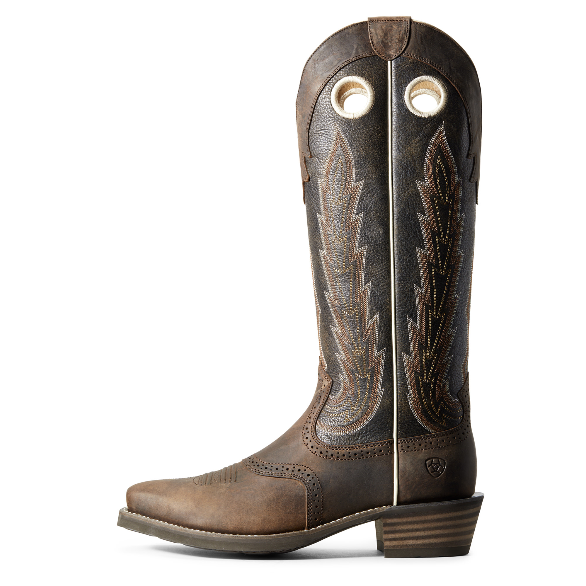 round toe buckaroo boots