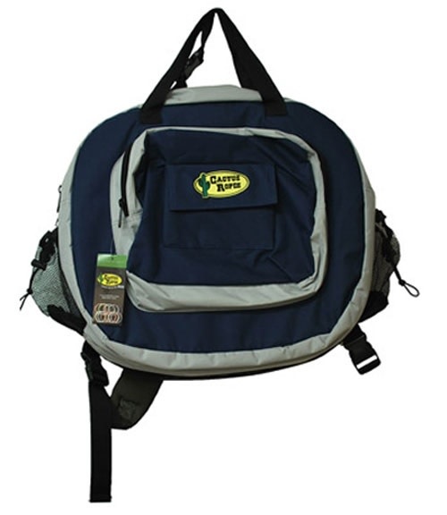 CACTUS CHOICE PLUS ROPE BAG NAVY/GREY Corral Western Wear