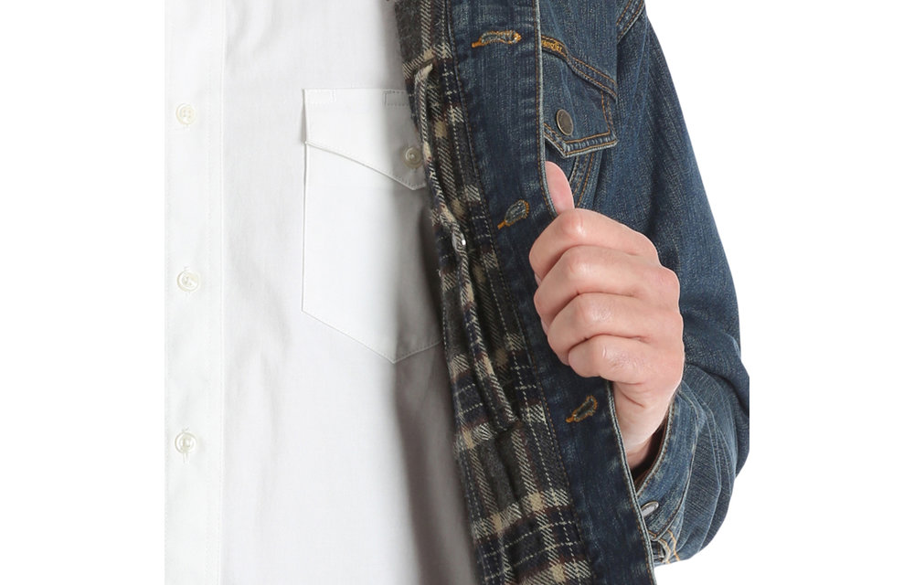 wrangler concealed carry denim jacket