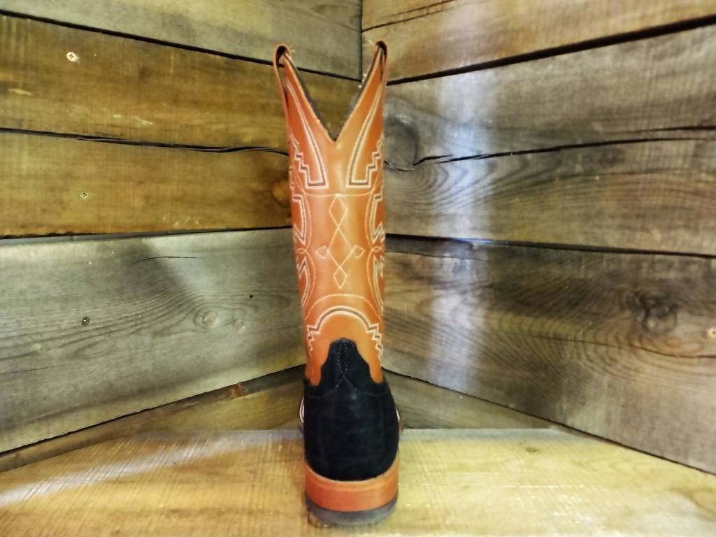 ANDERSON BEAN CUSTOM BLACK ELEPHANT BOOTS 7570Z | Corral Western Wear