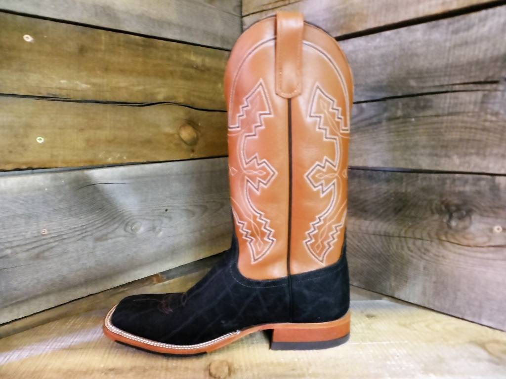 ANDERSON BEAN CUSTOM BLACK ELEPHANT BOOTS 7570Z | Corral Western Wear