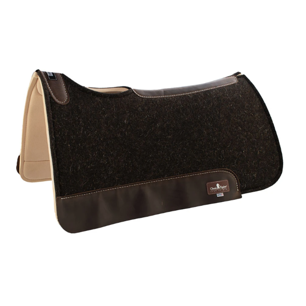 CE Shock Guard 1" Felt Top Saddle Pad 31x32 SGFT311 Corral Western Wear