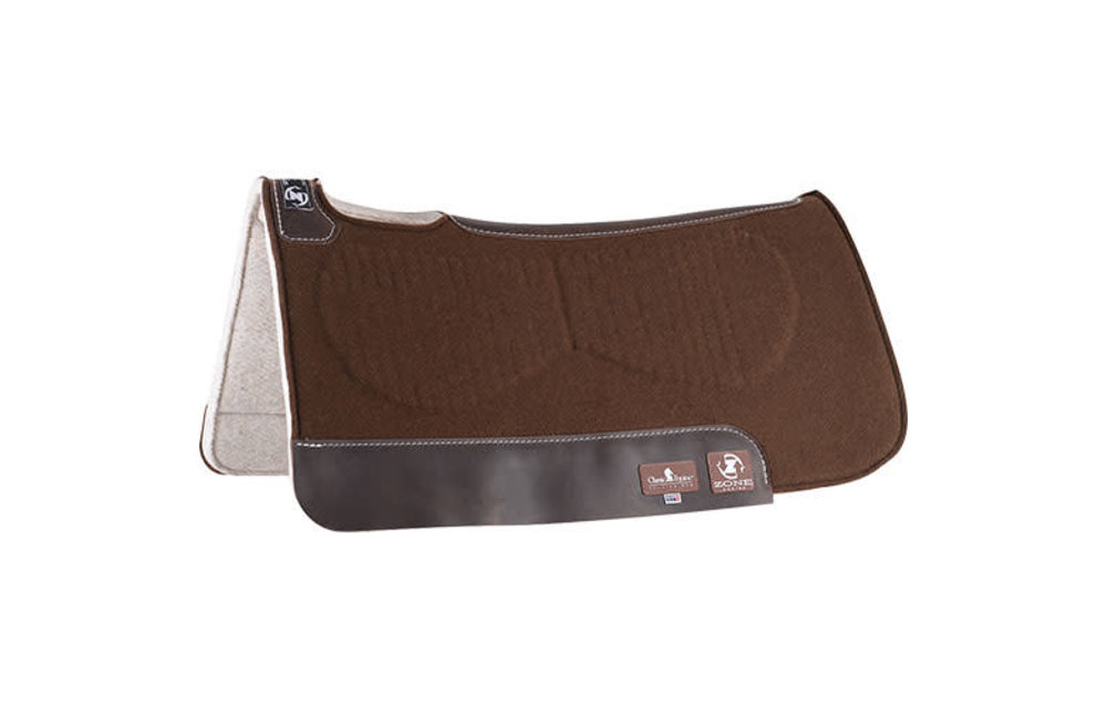 Zone 3/4" Felt/Felt Saddle Pad 31X32