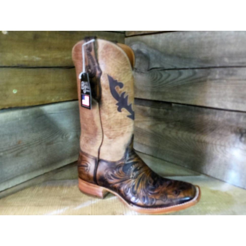 black jack hand tooled boots