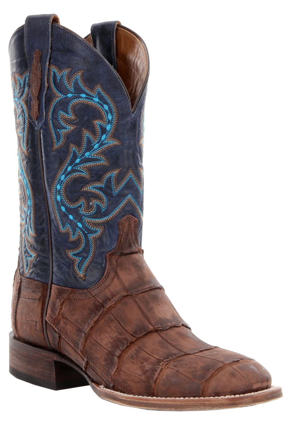 lucchese stonewashed giant gator