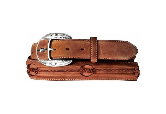 COWTOWN COGNAC OSTRICH BELT – Corral Western Wear