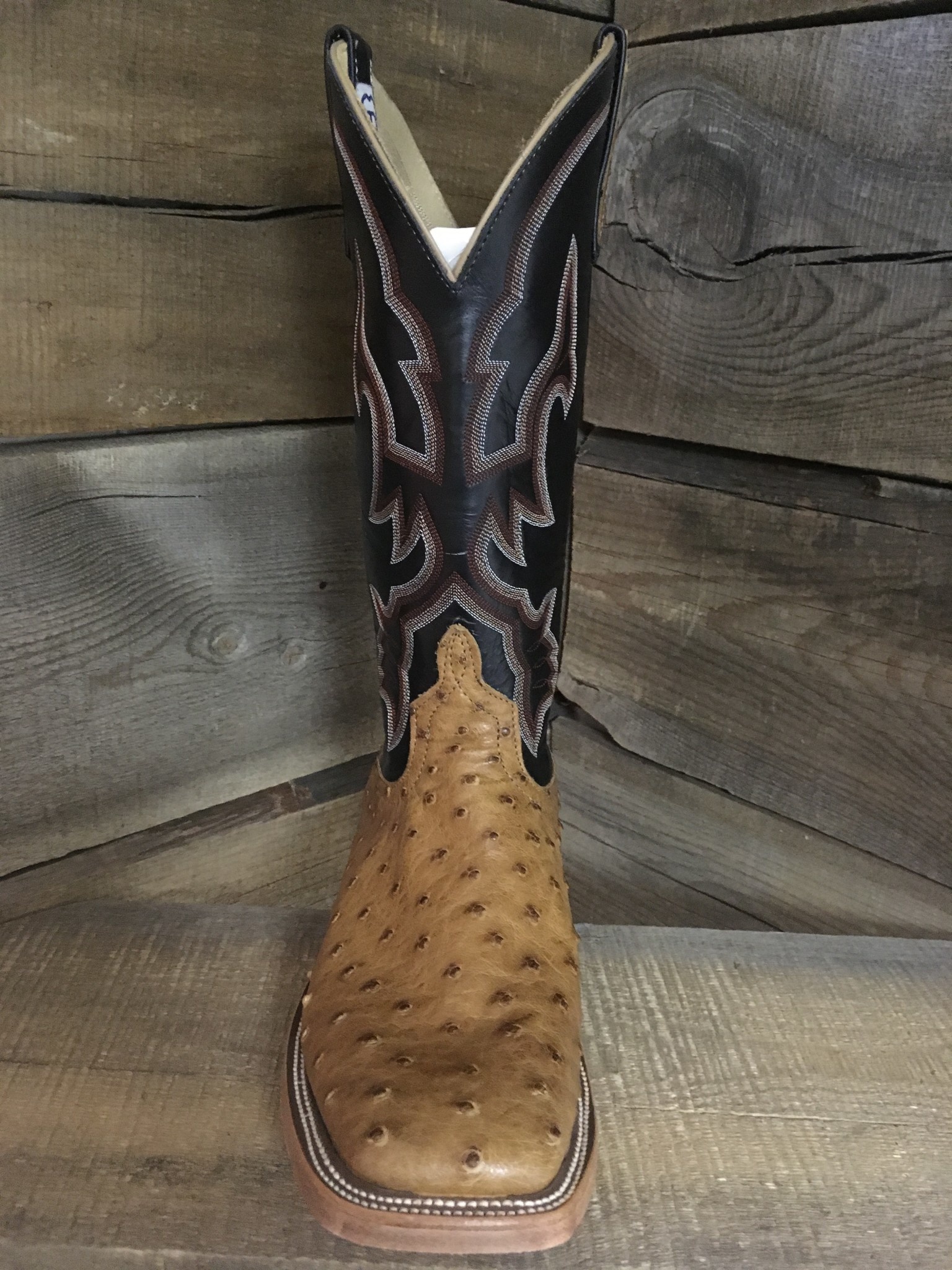 anderson bean full quill ostrich boots