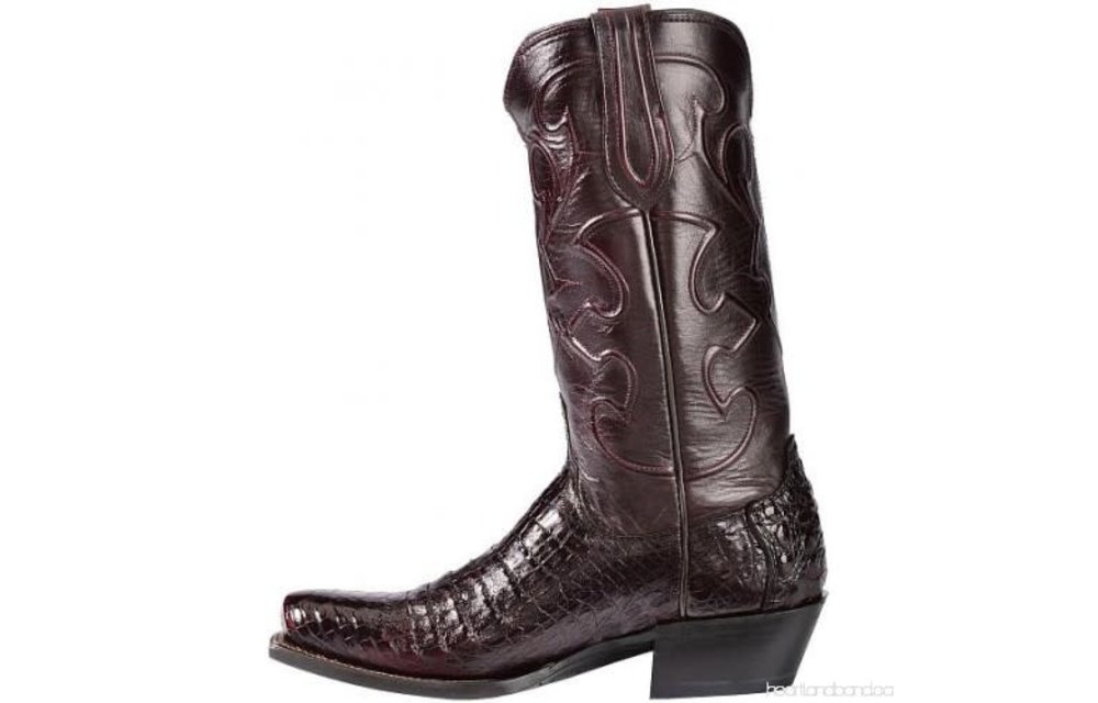 lucchese black cherry