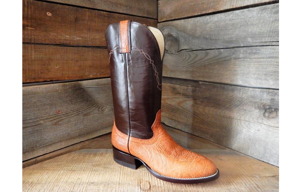 Men's Two Tone Walnut Western Boot C3