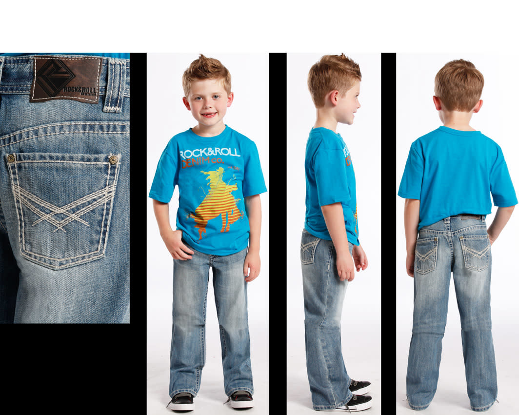 rock & roll cowboy jeans