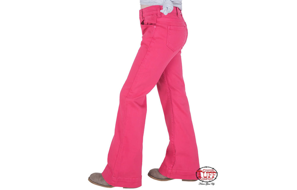 COWGIRL TUFF PINK JUST TUFF TROUSER 