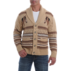 western pullover sweater