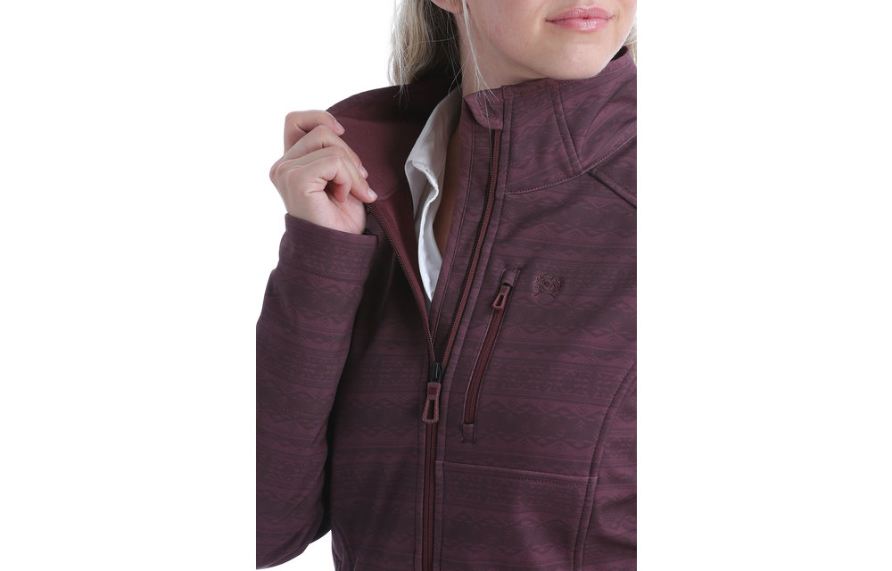 cinch maroon jacket