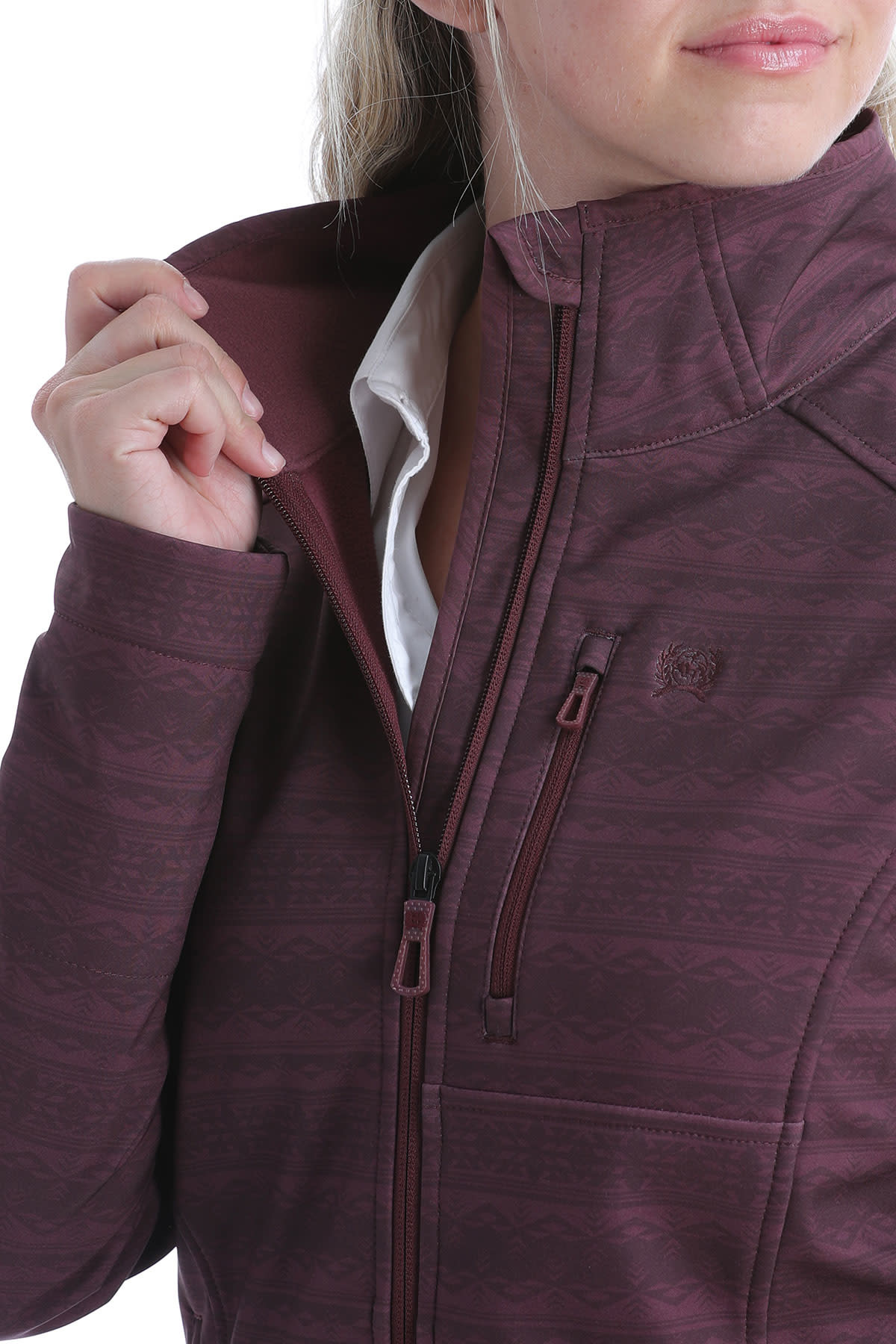 cinch maroon jacket