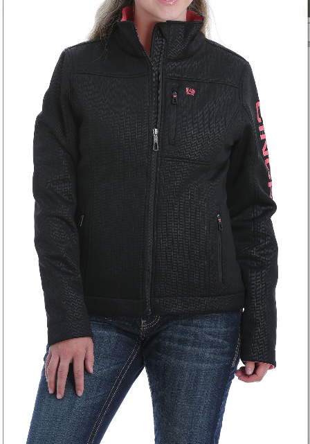 Cinch Blk Pink CC Softshell Jacket 