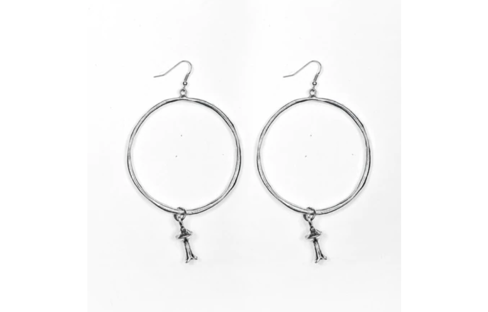 SOMILIA Platinum Plated Big Hoop Women Earrings Unique 925 Sterling Silver  Jewelry Female Fashion Earrings 70-90mm серьги кольца