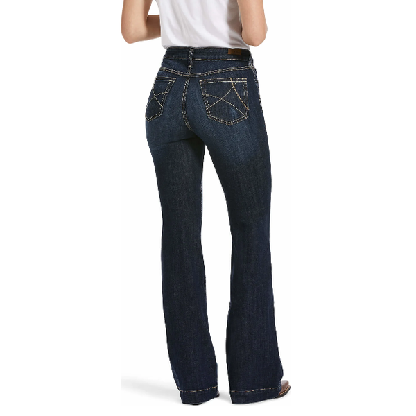 wide leg western jeans