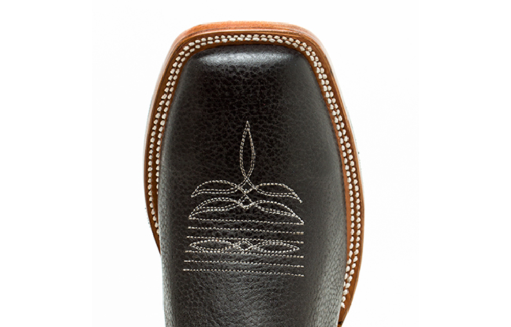 Men's Black Bull Hide Boot