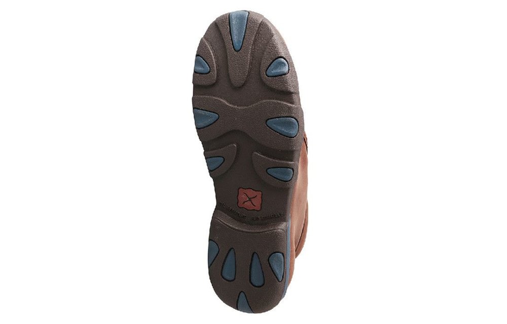 Twisted X Men's Blue Woven Driving Moccasin