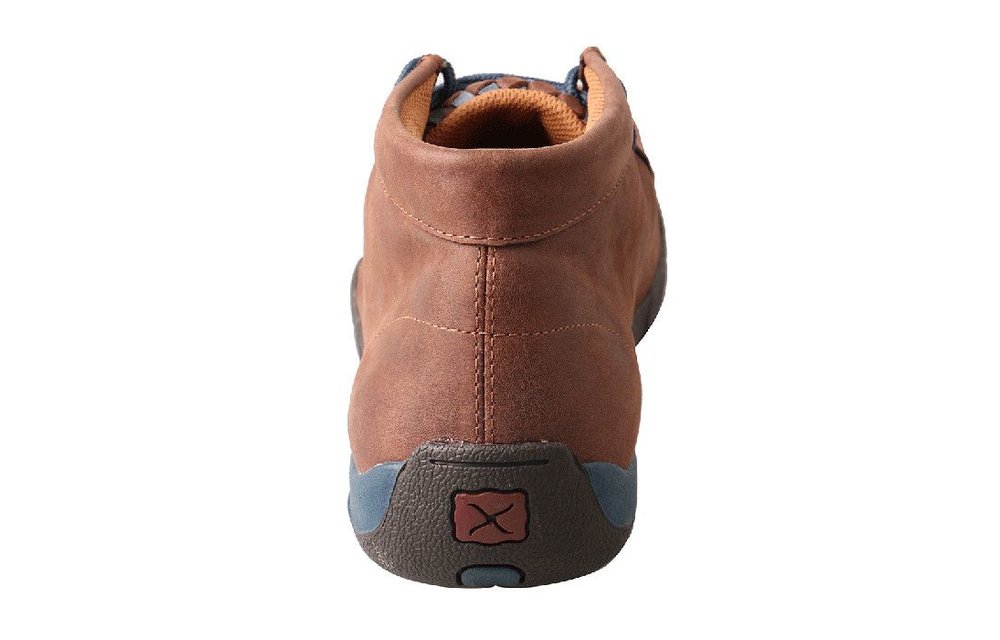 Twisted X Men's Blue Woven Driving Moccasin