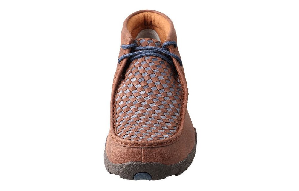 Twisted X Men's Blue Woven Driving Moccasin