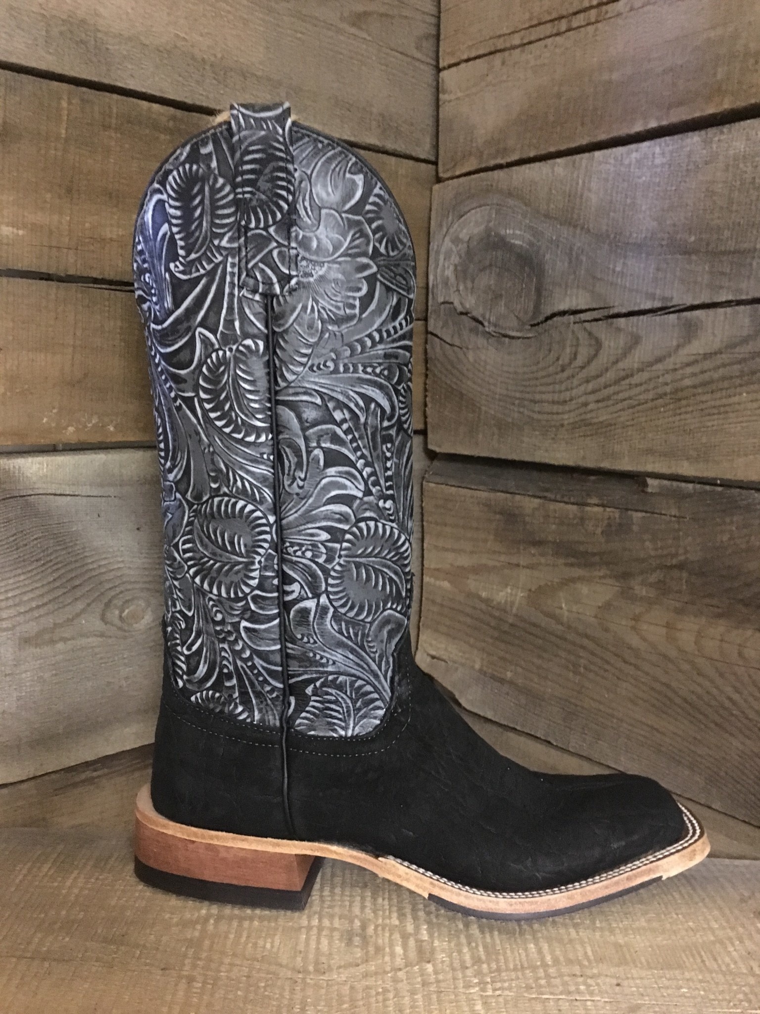 anderson bean elephant skin boots