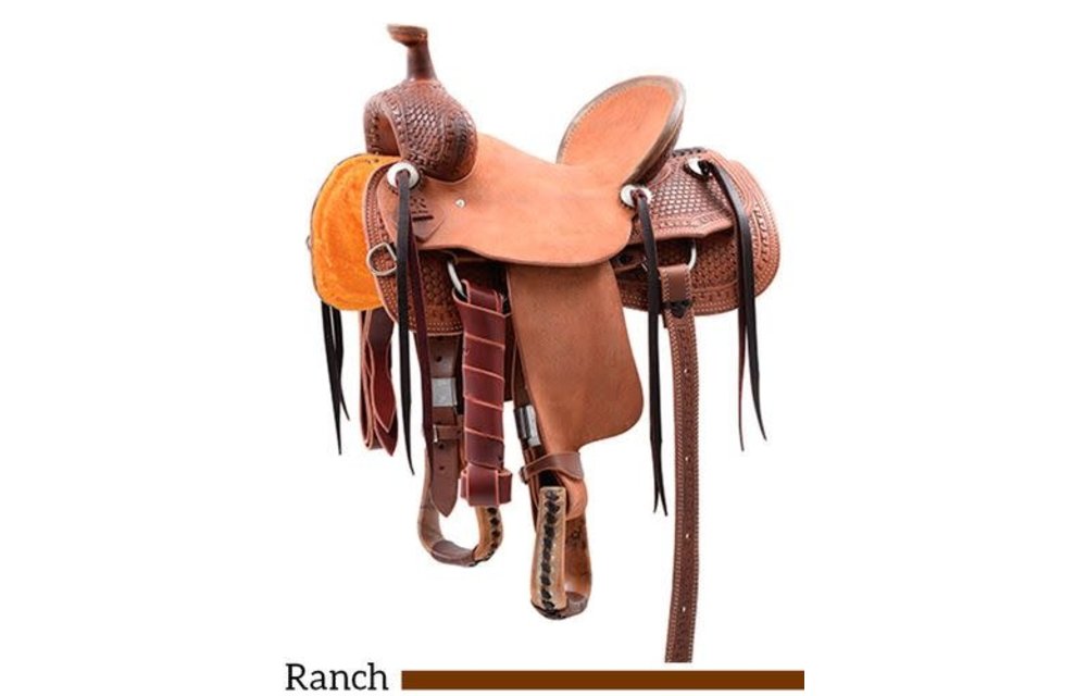 Cashel 16" Cowboy Ranch Saddle