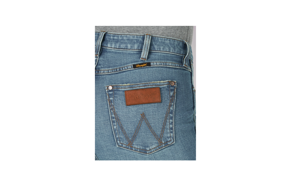 WRANGLER RETRO LIGHT WASH HIGHRISE FLARE JEANS 11MPFCW - Corral Western Wear