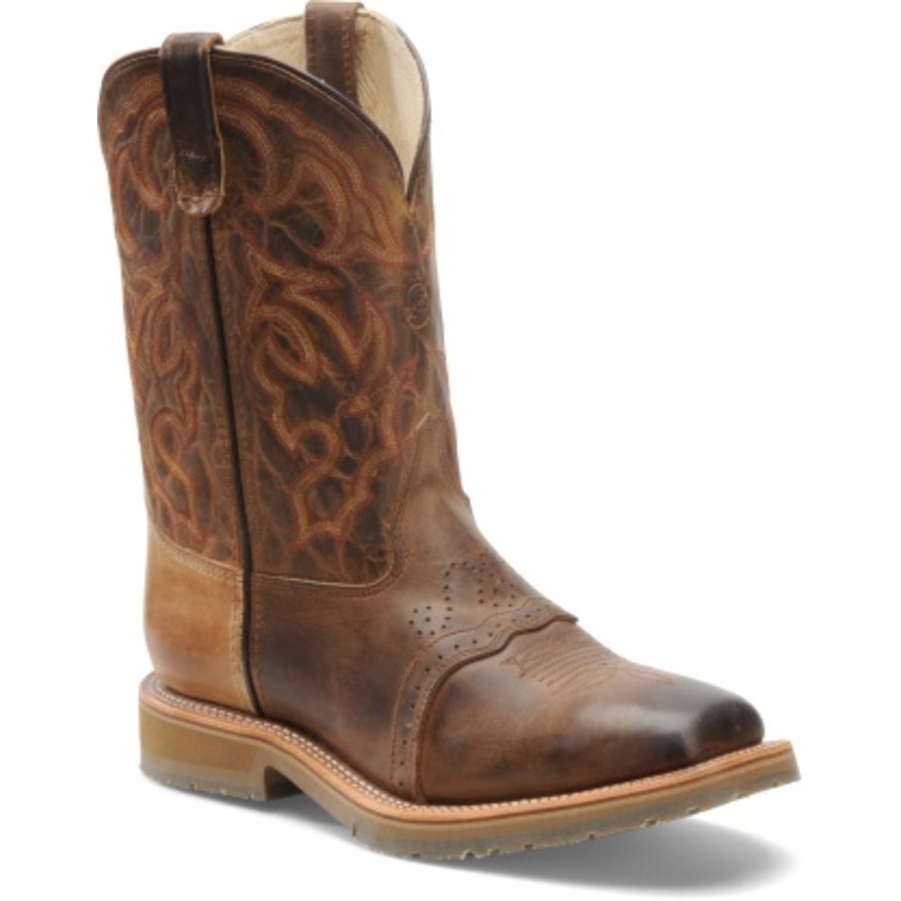 Double H Men's Double H Steel Toe ICE Roper Work Boot DH3567 Corral