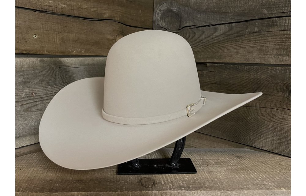 AMERICAN 10X 4 1 4 OPEN SILVER BELLY Corral Western Wear