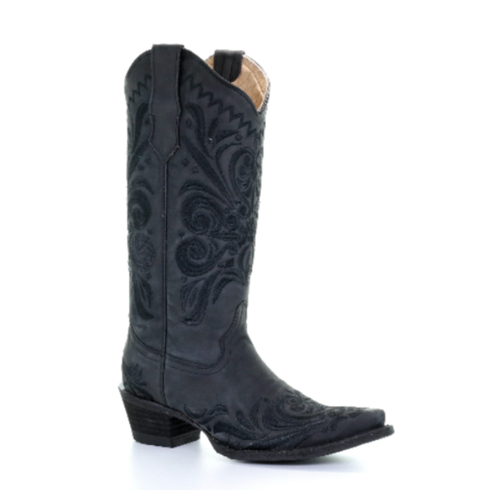 CIRCLE G BLACK FILIGREE SNIP L5433 Corral Western Wear