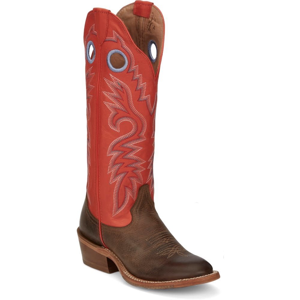 Monica just under the Knee Boot Round Toe Women's Red Cowboy Boots