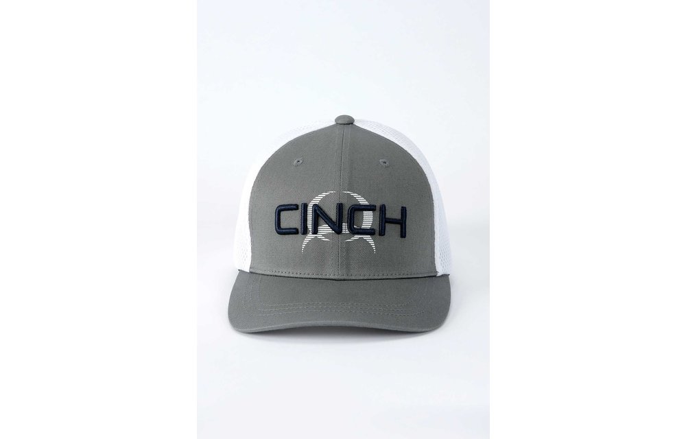 CINCH GRAY FLEXFIT CAP MCC0653311 - Corral Western Wear