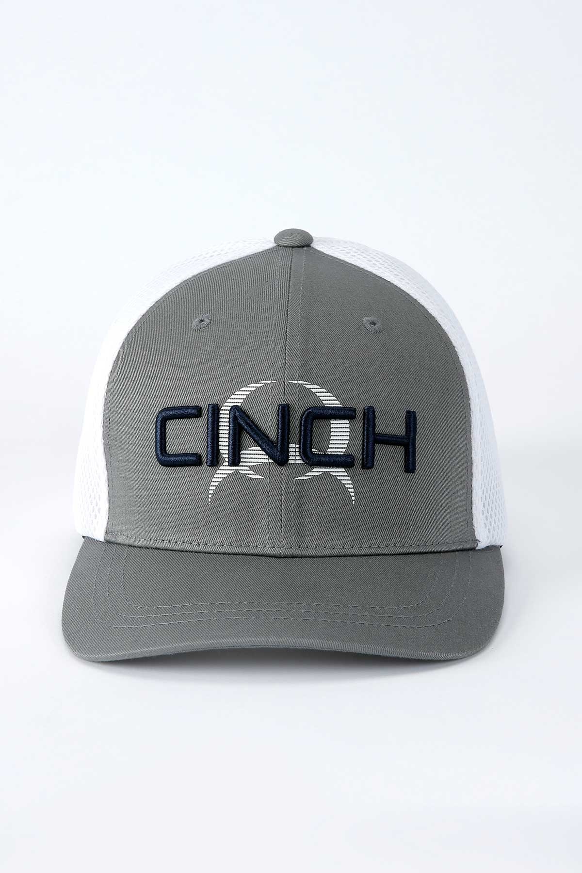 CINCH GRAY FLEXFIT CAP MCC0653311 - Corral Western Wear