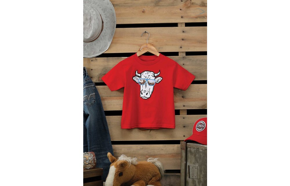 Cinch Infant Boys Red Shirt