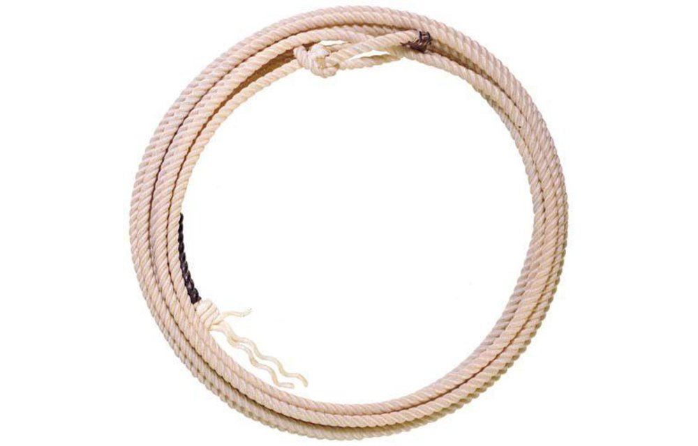 Willard Rope Co WILLARD ROPE 3 STRAND POLY CALF ROPE WHITE SYNCO