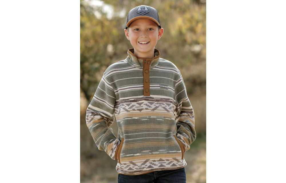CINCH POLAR FLEECE OLIVE MWK7590008 