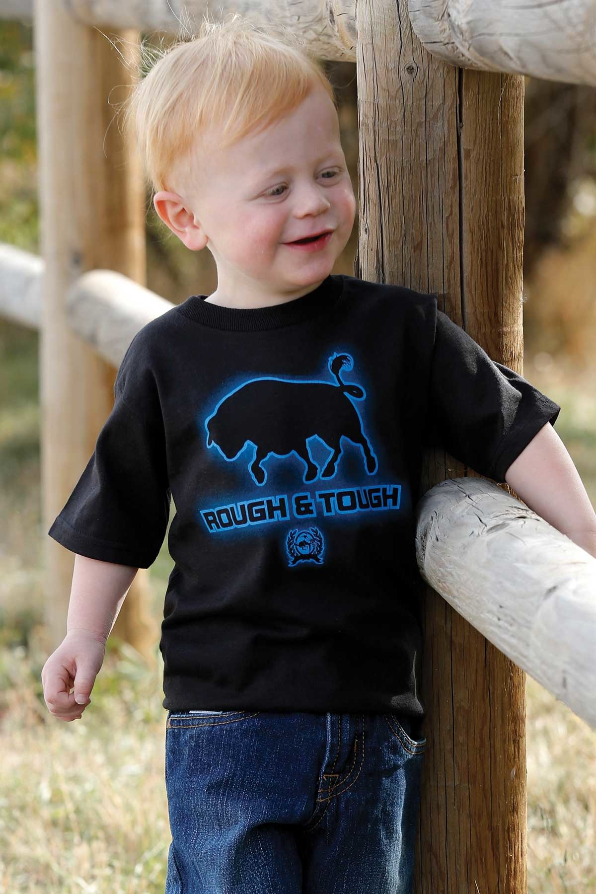 Cinch Boy Tee Black