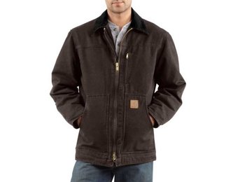 CARHARTT RIDGE COAT C61 DKB B/T 