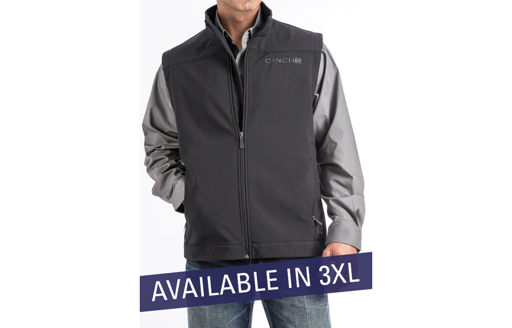 cinch soft shell vest