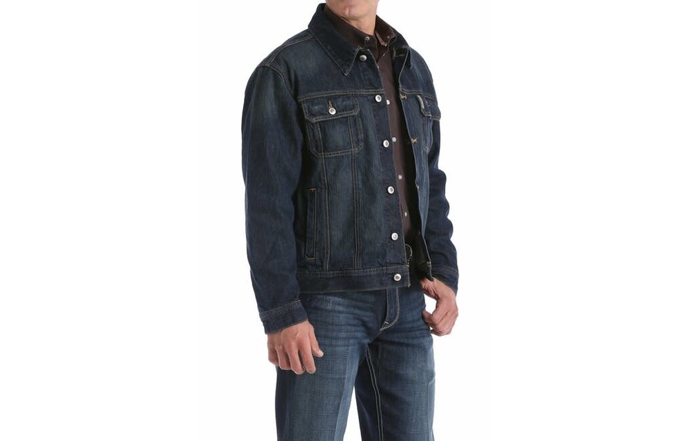 cinch denim jacket