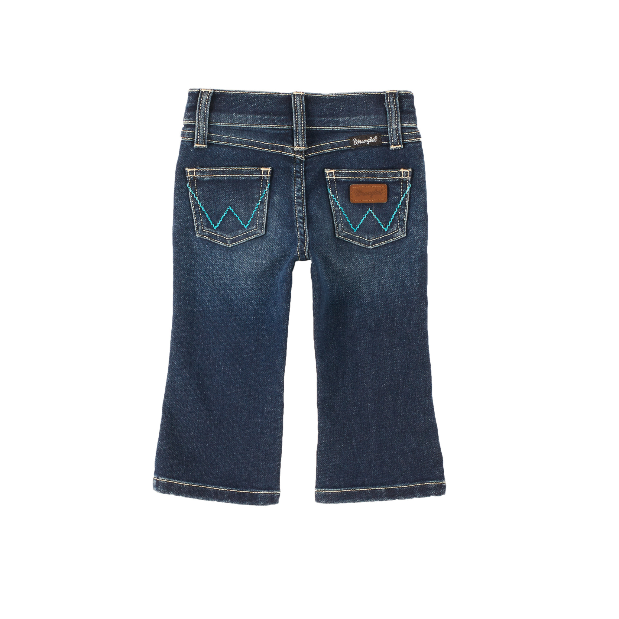 Wrangler Kids Turq W Jeans PQJ310D - Corral Western Wear