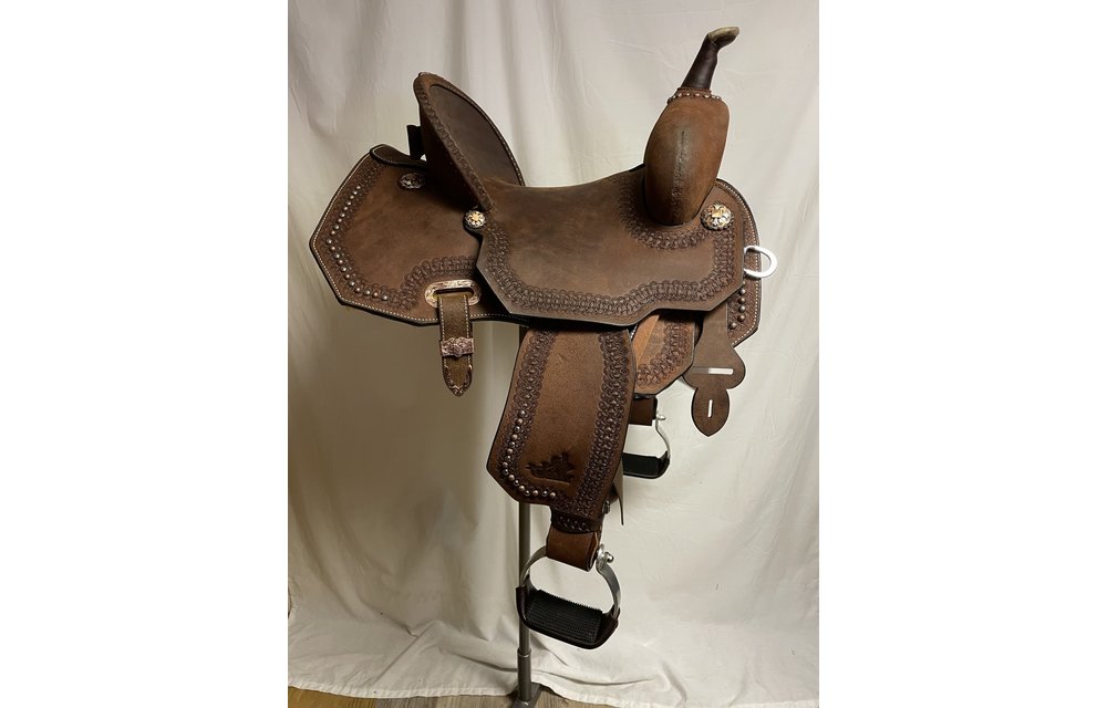 Circle Y 14.5" MJ Ultimate Cash Outlaw Barrel Saddle