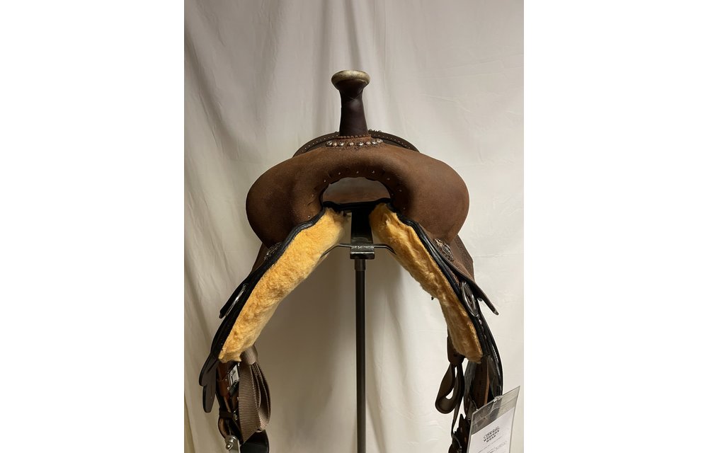 Circle Y 14.5" MJ Ultimate Cash Outlaw Barrel Saddle
