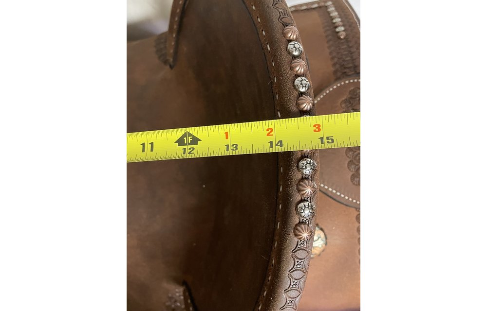 Circle Y 14.5" MJ Ultimate Cash Outlaw Barrel Saddle