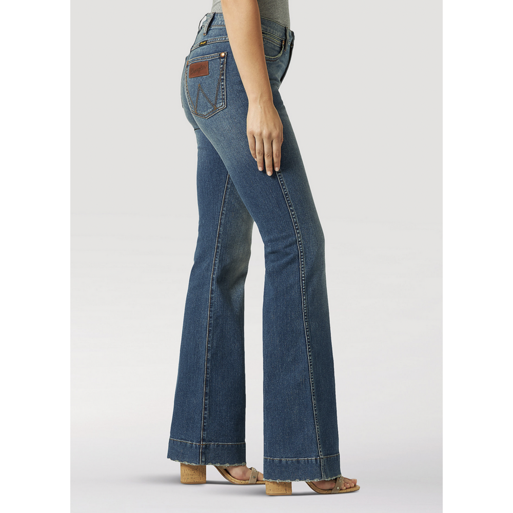 Wrangler Ladies Retro High Rise Trouser 11MPESY - Corral Western Wear