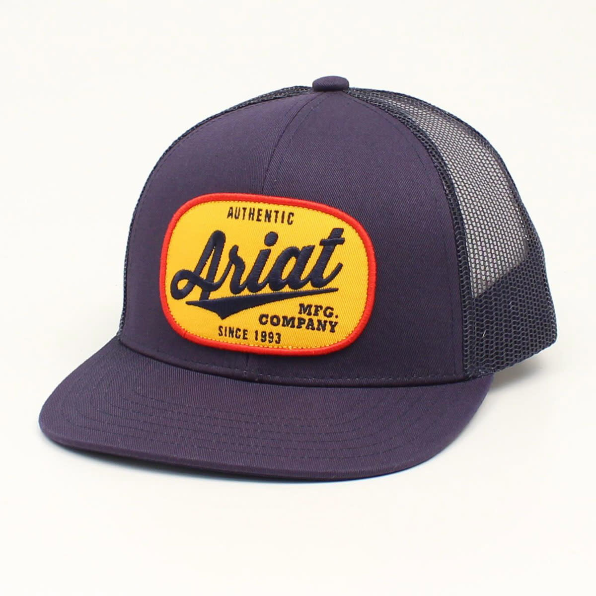 Ariat Men's Navy Trucker Ball Cap