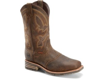 men's double h composite toe boots