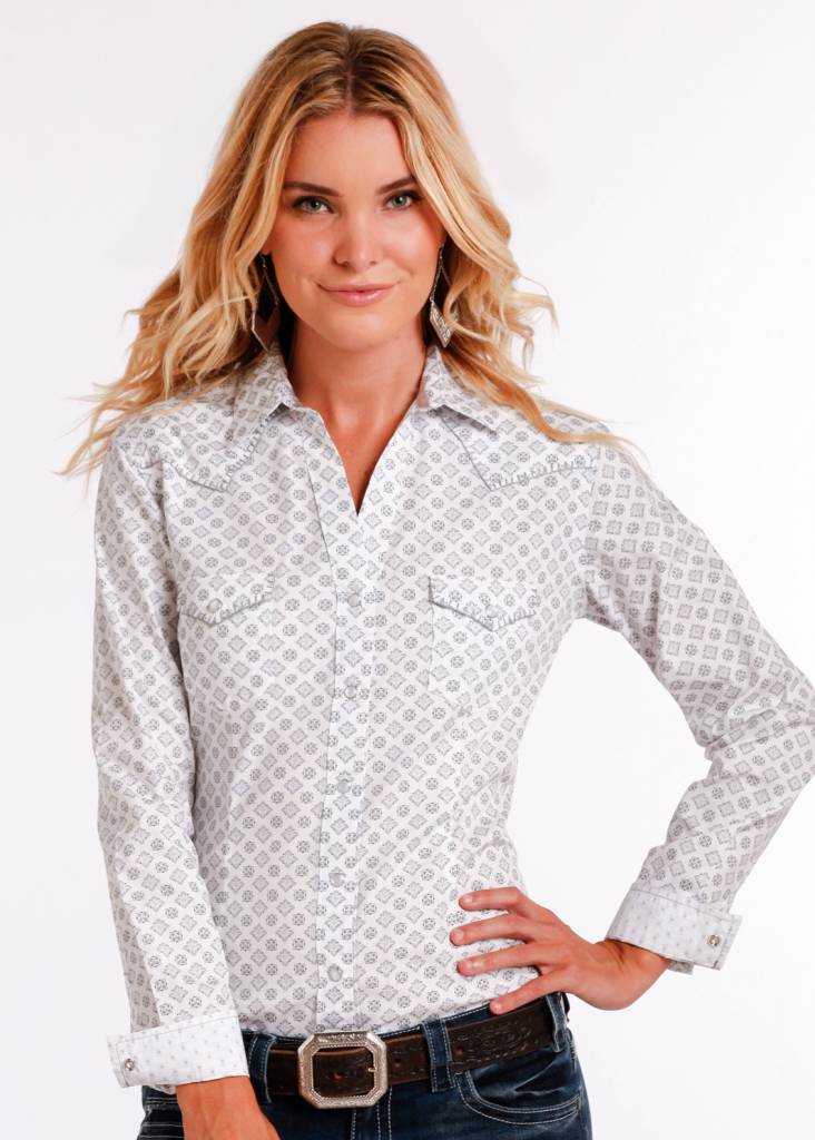 Women's Rough Stock Snap Front Shirt R4S2212 | Corral Western Wear